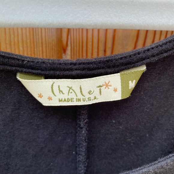 Chalet cotton knit Scoopneck sleeveless dress. - Picture 3 of 6